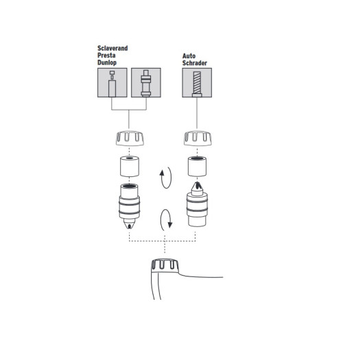 Pump SKS Rookie 320mm