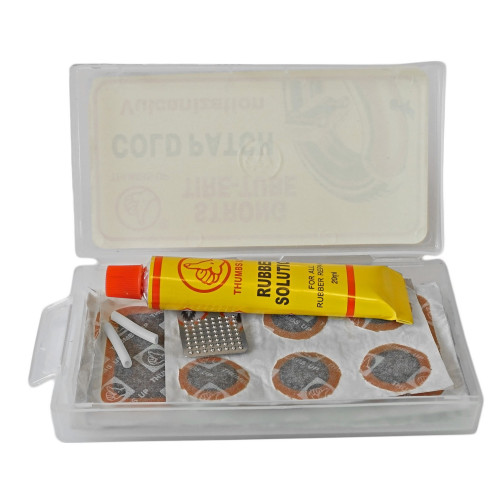 Tube repair set Thumbs Up Big 12/6/6 patches + 20ml