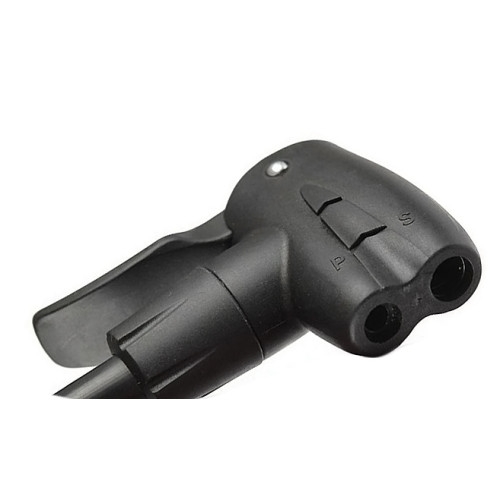 Pump floor BETO steel CMP-137SG5 black Dual-head + manometer