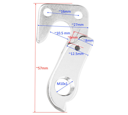Frame dropout / hanger GW-9E