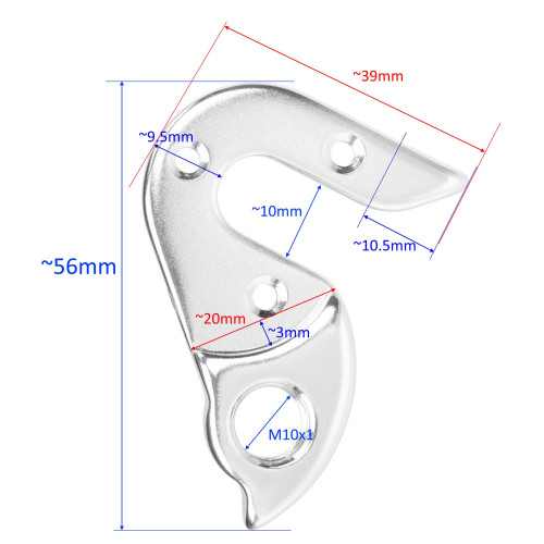 Frame dropout / hanger GW-9G