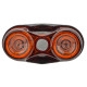 Rear lamp Azimut Power 2x0.5W with batteries