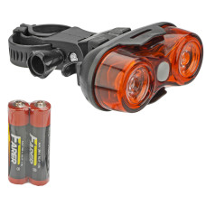 Aizmugurējais lukturis Azimut Power 2x0.5W with batteries