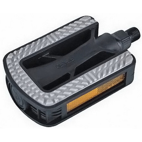 Pedāļi Azimut City Antislip plastmasas 9/16" lodīšu gultnis un atstarotāji (1013)
