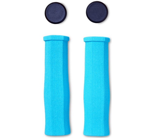 Stūres rokturi RFR CMPT Foam 126mm blue