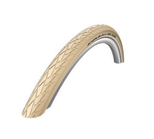Riepa 26" Schwalbe Road Cruiser HS 484 Active Wired 47-559 / 26x1.75 Creme-Reflex