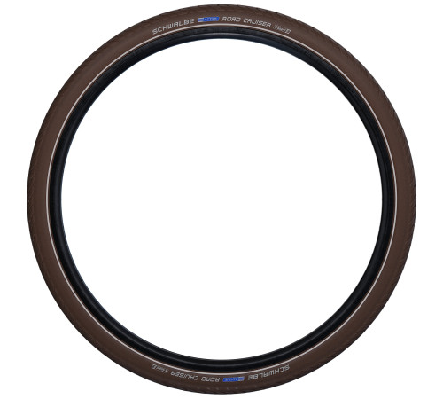 Riepa 28" Schwalbe Road Cruiser HS 484 Active Wired 42-622 / 28x1.60 Brown-Reflex