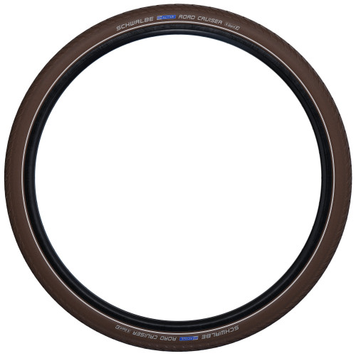 Riepa 28" Schwalbe Road Cruiser HS 484 Active Wired 42-622 / 28x1.60 Brown-Reflex