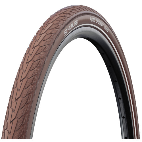 Riepa 28" Schwalbe Road Cruiser HS 484 Active Wired 47-622 / 28x1.75 Coffee-Reflex