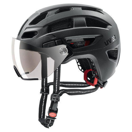 Velo ķivere Uvex Finale visor black mat-52-57CM
