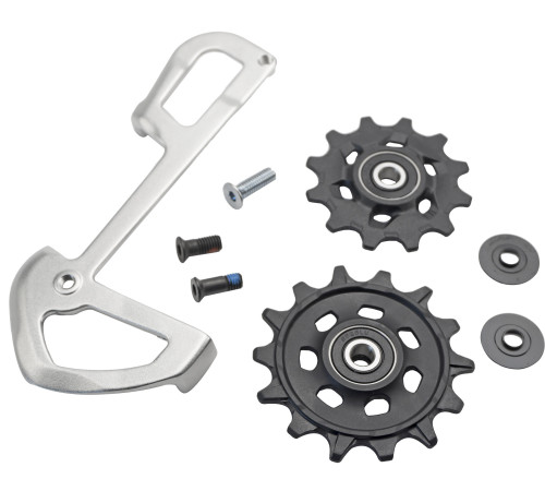 Tension and guide pulley set SRAM X01 Eagle X-Sync Pulleys with inner cage