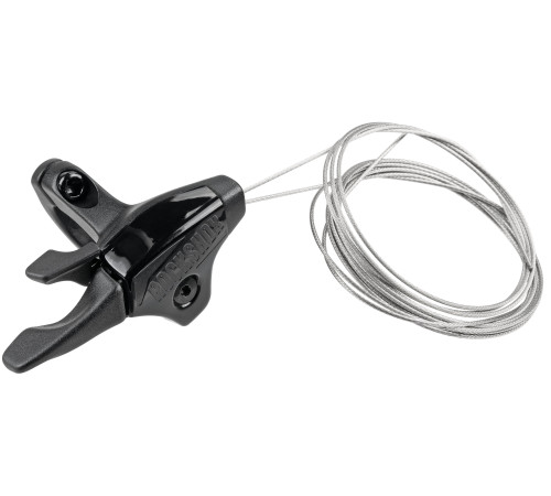 Fork remote lockout kit Rock Shox OneLoc SID/Reba/Revelation (2013-2017) right above, left below