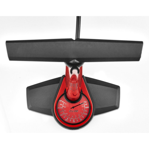 Pumpis grīdas BETO steel CMP-135SG5 red Dual-head ar spiediena mērītājs