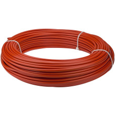 Bremzes trose apvalks Saccon Italy 5mm lubricated RED (1m)