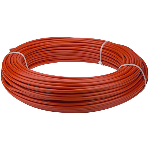 Bremzes trose apvalks Saccon Italy 5mm lubricated RED (1m)
