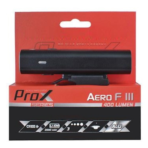 Front lamp ProX Aero F III 1-LED 400Lm USB