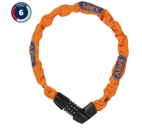 Lock Abus Tresor 1385/75 neon orange