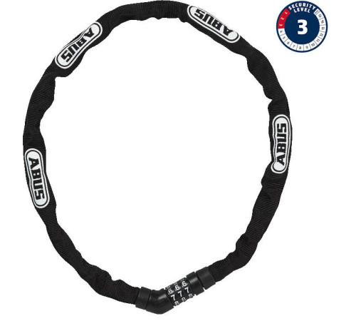 Lock Abus Steel-O-Chain 4804C/75 black