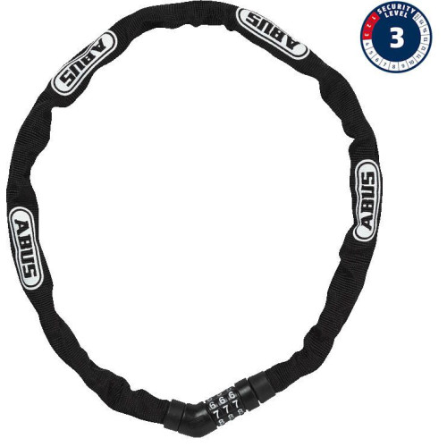 Lock Abus Steel-O-Chain 4804C/75 black