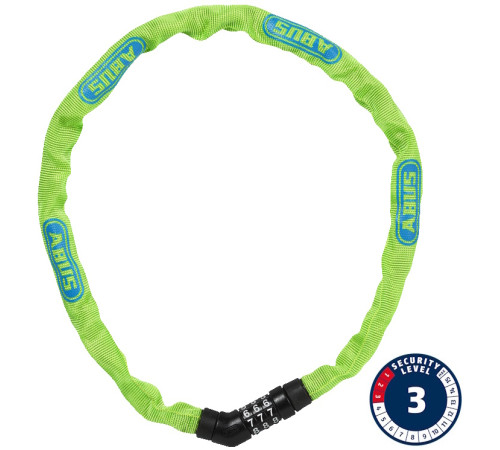 Lock Abus Steel-O-Chain 4804C/75 lime