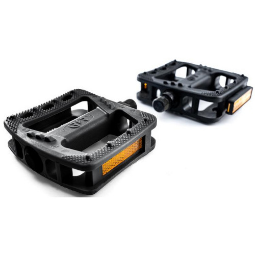 Pedals RFR Flat HQP CMPT plastic black