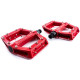 Pedals RFR Flat CMPT Alu red