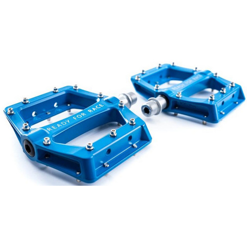 Pedals RFR Flat RACE Alu blue