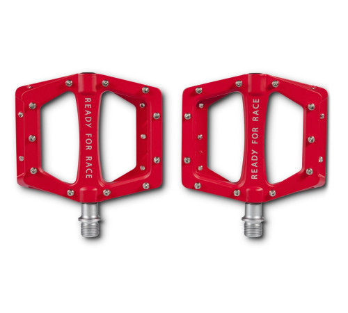 Pedals RFR Flat RACE Alu red