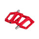 Pedals RFR Flat RACE Alu red