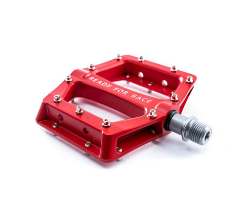 Pedals RFR Flat RACE Alu red