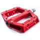 Pedals RFR Flat RACE Alu red