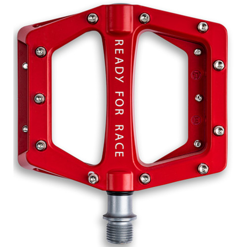 Pedals RFR Flat RACE Alu red