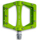 Pedals RFR Flat RACE Alu green