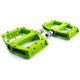 Pedals RFR Flat RACE Alu green