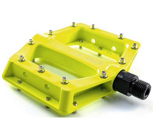 Pedals RFR Flat CMPT Alu neon yellow