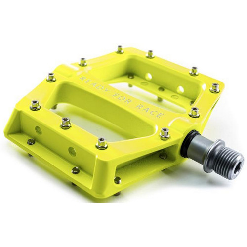 Pedals RFR Flat RACE Alu neon yellow