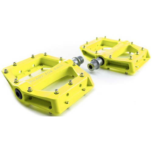Pedals RFR Flat RACE Alu neon yellow