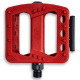 Pedals RFR Flat HQP CMPT plastic red