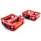 Pedals RFR Flat HQP CMPT plastic red