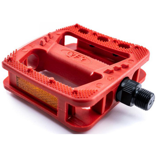 Pedals RFR Flat HQP CMPT plastic red