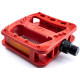 Pedals RFR Flat HQP CMPT plastic red