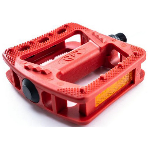 Pedals RFR Flat HQP CMPT plastic red