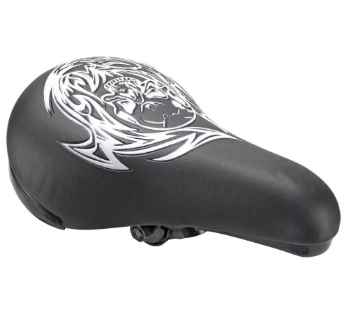 Saddle Azimut KIDS Black 230x155mm (1027)
