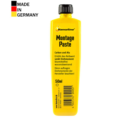 Montage paste Hanseline CMP for carbon and alu 50ml
