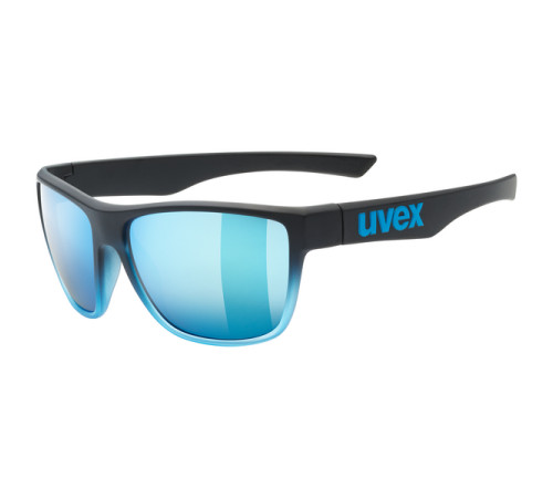 Glasses Uvex lgl 41 black blue mat