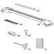 Roof racks Thule WingBar Edge 958 (Railing) Set -S+M