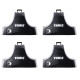 Roof rack feet Thule Rapid System 754