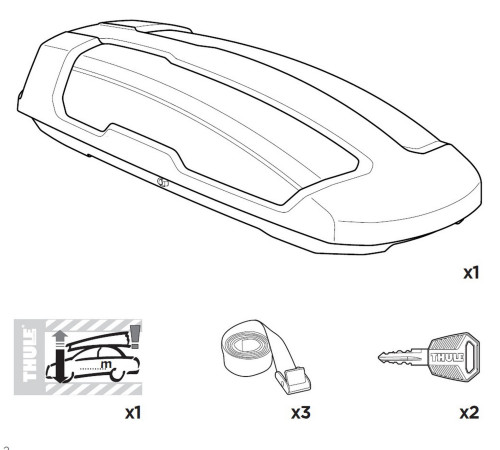 Roof box Thule Force XT XL