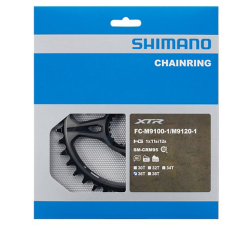 Priekšējā ķēdes riteņa Shimano XTR SM-CRM95 36T