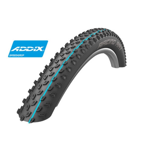 Tire 29" Schwalbe Racing Ray HS 489, Evo Fold. 57-622 / 29x2.25 Addix SpeedGrip